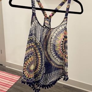 Sheer pom pom tank